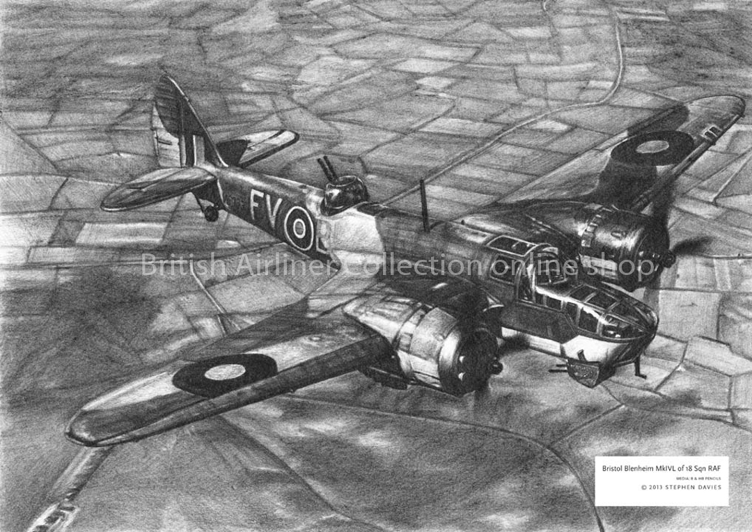 Bristol Blenheim Mk IVL of 18 Sqn RAF